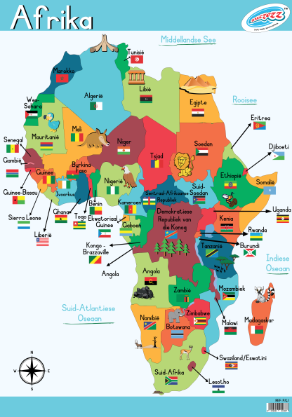 Afrika plakkaat